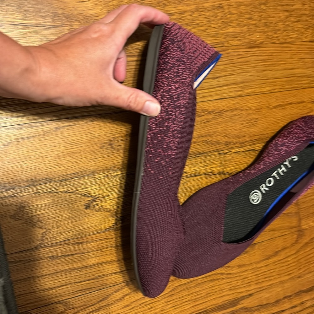 Please read description-Rothy’s fig python size 8.5 - Picture 4 of 5